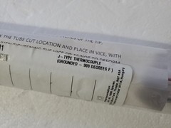 National Instruments 745685-J01 Field Cuttable Thermocouple (32° F to 900°), 24″