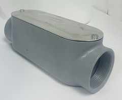 EATON CORPORATION CROUSE HINDS NO. C85 CGN 3 RGD C COND BODY CVR AND GSKT AL