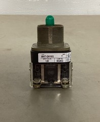 ALLEN-BRADLEY 800T-QH10G 120V AC/DC Light – Green (Missing Cap)