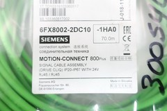Siemens 6FX8002-2DC10-1HA0 Motion-connect 800plus Signal Cable Assembly 70m