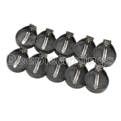 10PCS CR2025 CR2032 3V Button Coin Cell Battery Socket Holder Box Case ROHS NEW