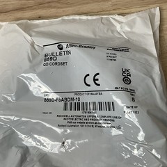 ALLEN BRADLEY 889D-F8ABDM-10 SER B, DOUBLE-ENDED DC MICRO CORDSET