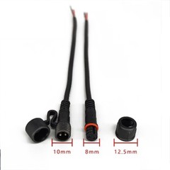 2 3 4 5 6 7 or 8 Pin IP68 Waterproof Electrical Male Female Connector Plug