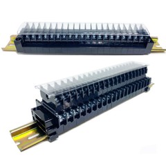35mm DIN Rail Slotted Top Hat Length 85mm – 380mm For Circuit Breakers