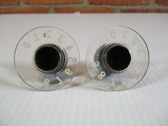 Indicator Knobs Pair 1-9 Scale Test Equipment Guitar Amplifier 2″ Wide
