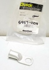 5957-010H Quick Cable Max Copper Lug Tin Plated 3/0 GA 1/2″ Free Shipping