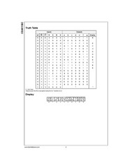 Fairchild, CD4511BCN, 7 Segment LED Driver, PDIP-16 (6 Pieces)