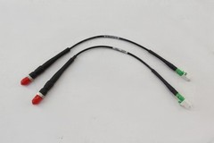 *Lot of 2* Camplex HF-SM-STF-ALCM UPC LC Female to APC LC Male Fiber Tactical…
