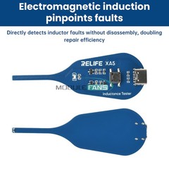 5pcs Type-C XA5 Motherboard Coil Tester Electromagnetic Inductor Detector Tool