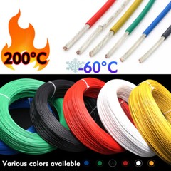PTFE Cable Wire 12 14 16 18 20 22 24 26 28 AWG Flexible Tinned Copper UL1332
