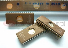 New Fujitsu MBM27C512-20 27C512 512KBIT UV EPROM 200ns GOLD DIE,CDIP28 X 5PCS