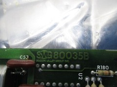 SILICON VALLEY GROUP SVG 80035B SVG80035B-03 PCB Silicon Wafer Scrubber, 114609
