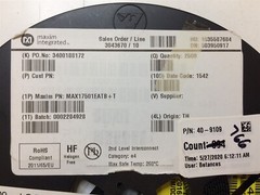 MAX17501EATB+ MAXIM MAX17501EATB IC REG BUCK 3.3V 500MA 10TDFN SMD ROHS 4 PIECES