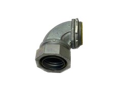 NOS RACO 2” 90 Degree Zinc Plated Insulated Liquidtight Connector 3548