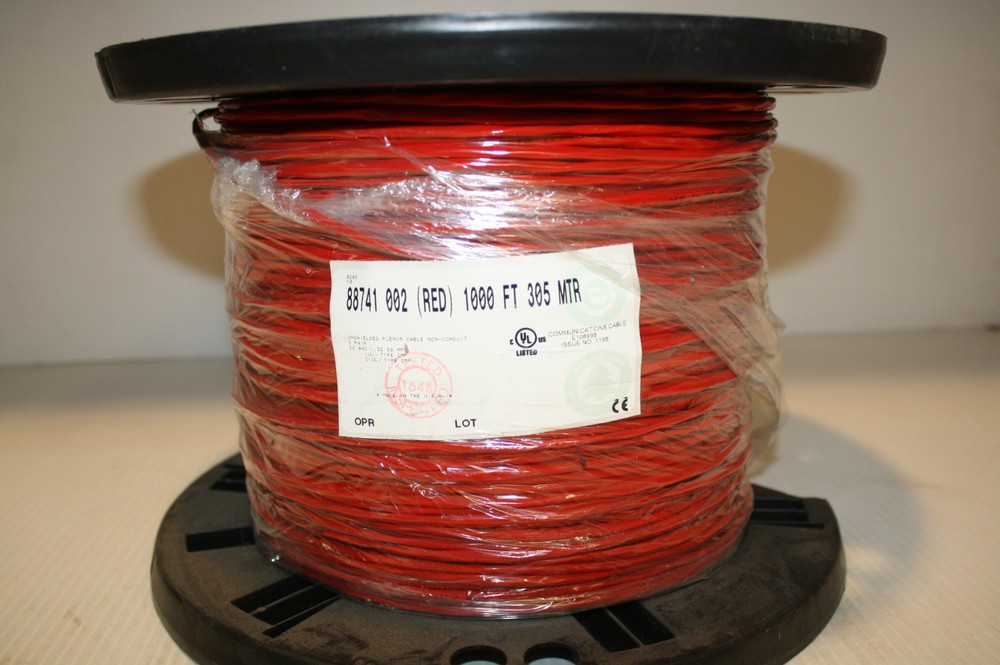 22AWG BELDEN 88741 002 1000 UNSHLD MULTIPR CABLE 2PR 300V Sold Per Ft