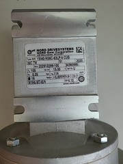NORD SK63L/4 CUS 56C INVERTER DUTY MOTOR. 1SI40-N56C-63LP/4 CUS GREAR BOX