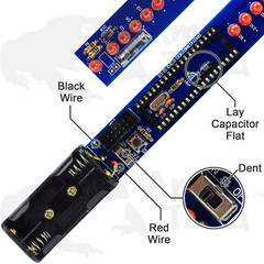 DIY Message Shake Stick – Atmel AT89S52 [SOLDERING REQUIRED]