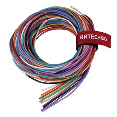 22 Gauge Silicone Wire Kit 10 Color Each 10 ft Flexible 22 AWG Stranded Tinne…