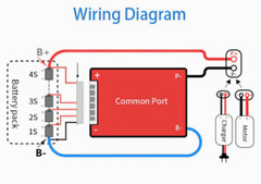 72V 20S 30A Lithium 18650 Battery Protection Board BMS PCB Ebike Scooter