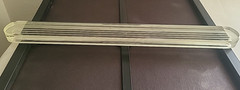 13-inch VINTAGE MACBETH SIGHT GLASS REFLEX 11 INCH CORNING GLASS # B19 14