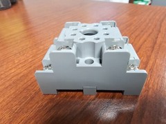 5 TE Connectivity Potter & Brumfield 27E122 RELAY SOCKETS 8 POS CHASSIS MOUNT