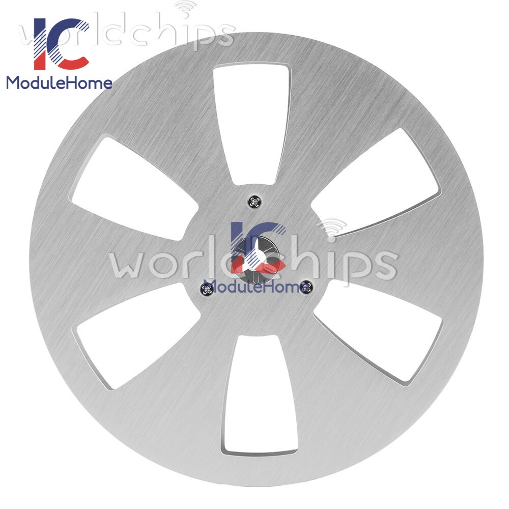 7 Inch Empty Reel 6 Hole Open Reel Sound Tape Reel Opening Machine Part New