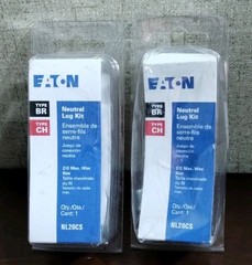 New – Eaton Neutral Lug Kit NL20CS – BR/CH Type – 2/0 Max. Wire Size (2 Pack)