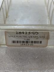 SMC Male Run Tee 1/8 NPT x 5/32 Tube Push-In Pneumatic Fitting 3/ORDER