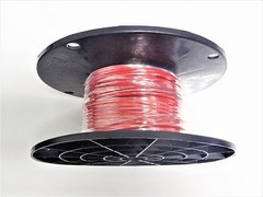 14 GAUGE WIRE RED 200′ FT PRIMARY AWG STRANDED COPPER POWER REMOTE MTW