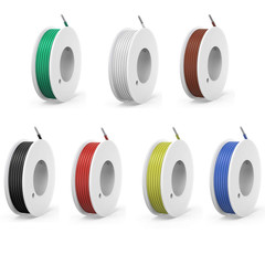18 Awg Silicone Electrical Wire Cable 7 Colors (13Ft Each) 18 Gauge Hookup Wire