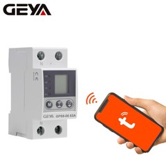 GEYA WIFI Over Current Protect Over&Under voltage Protective Device 32-80A 220V