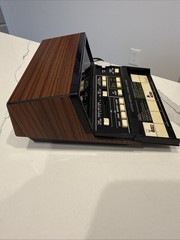 Leviton 6221 Clock Programmer Central Control System Powers On Walnut Grained