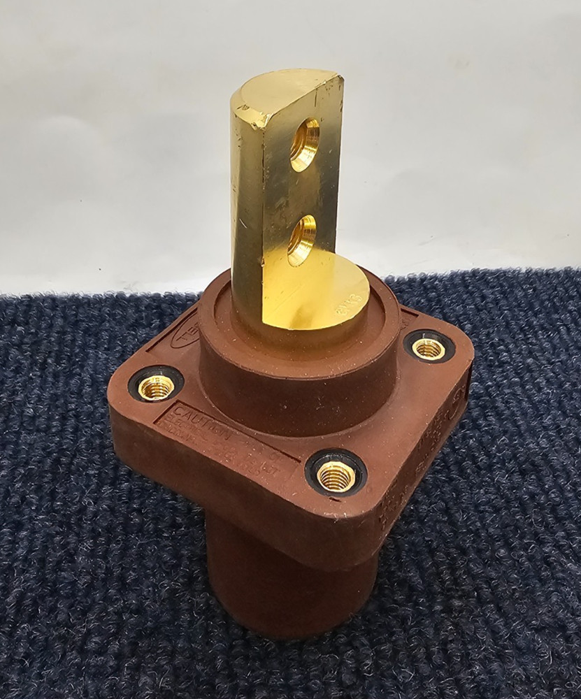 Hubbell Single Pole Receptacle, 400 Amp. 2 Hole, 600 Volts Series 16