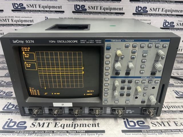 LeCroy 9374 1GHz Oscilloscope w/Warranty