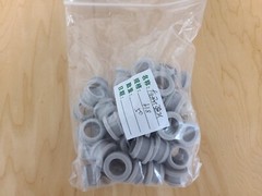 50 PACK Silicone Grommet 14mm ID 18mm OD Plug Bungs Cable Wiring Protective 1E