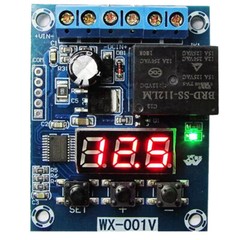 2X DC12V Voltage Detection Module Relay Switch Charging Discharge Monitoring USA