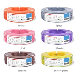 Flexible PVC Wire Cable Stranded Tinned Copper 16 18 20 22 24 26 28AWG Coloured