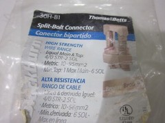 THOMAS & BETTS 30H-B1 SPLIT-BOLT CONNECTOR, 4/0-2AWG