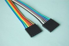 20 Pcs 20cm ( 7.9″ ) Length Dupont Wire Cable 6p 6p Pin Header 2.54mm Pitch