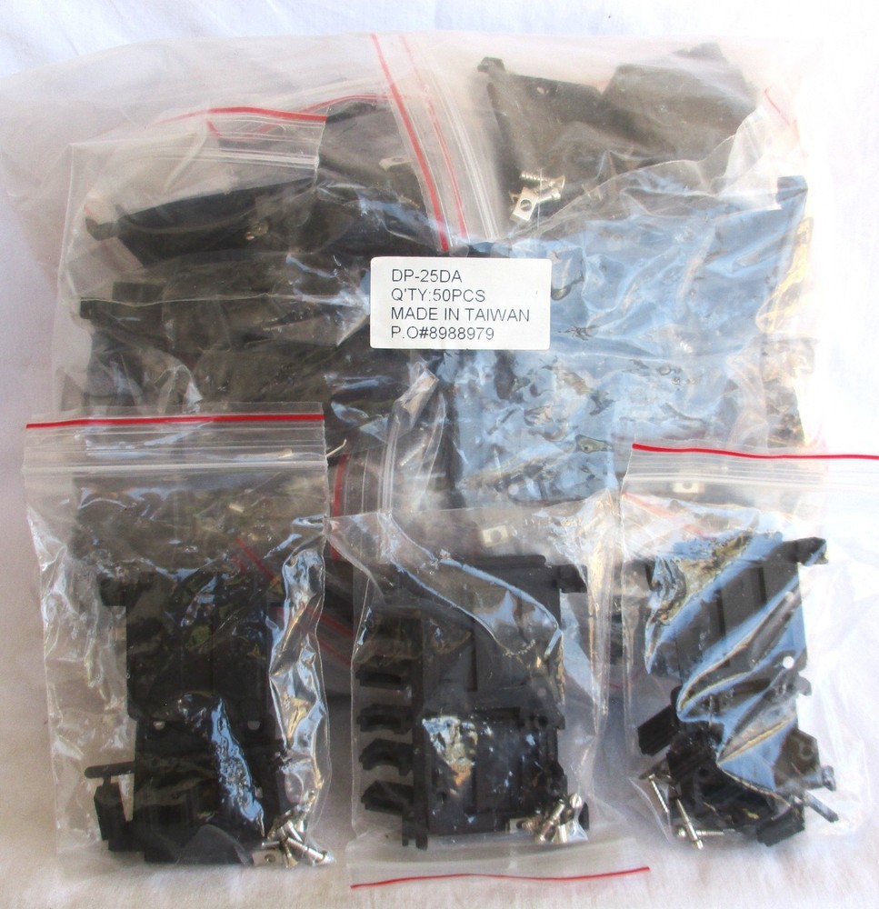 Lot of 50 – Pan Pacific Brand Model DP-25DA Plastic Cable Hood * New