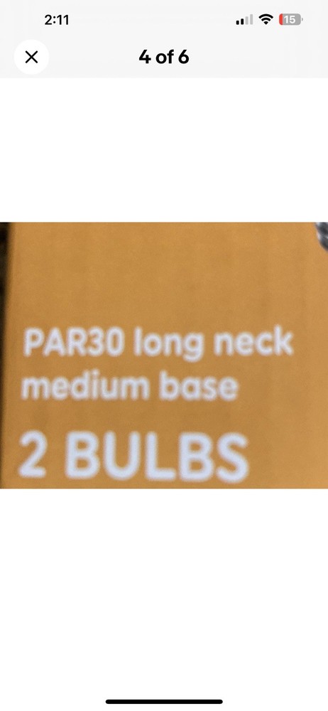 GE. Relax Neutral Warm PAR 30 Medium Base LED 75w 12w 22 Year Bulbs