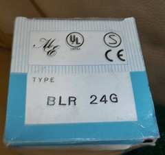 Maruyasu BLR-24G Pilot Light, 30mm 24V Green Illum 80mm, 5W New
