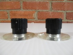 Indicator Knobs Pair 1-9 Scale Test Equipment Guitar Amplifier 2″ Wide