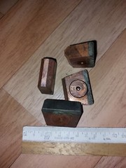 USSR Vintage Big Heavy Loads Wolfram contacts lot 2 pcs NEW (open box)