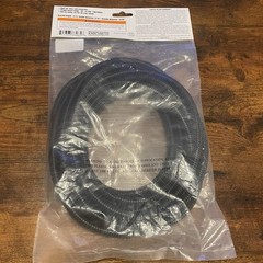 ✅1/4″ Black Split Wire Loom Tubing 14ft Conduit Cable Wrap Sleeve #️⃣292