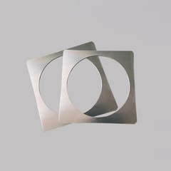 Stainless Steel Blank Disc Metal Plate Laser Cut Round Sheet Plate Ø 100mm-300mm
