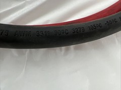 2/0 Gauge Pure Copper Ultra Flexible Welding & Battery Cable Black & Red w Lug
