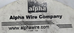 Alpha Wire 296 #18awg Solid Tinned Copper Bus Bar Ground Bonding Wire /25ft