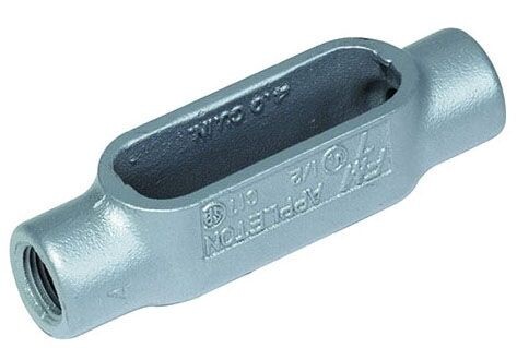 Appleton C37, Rigid Conduit Outlet Body, 1 In Fm7 Body, 1 PC