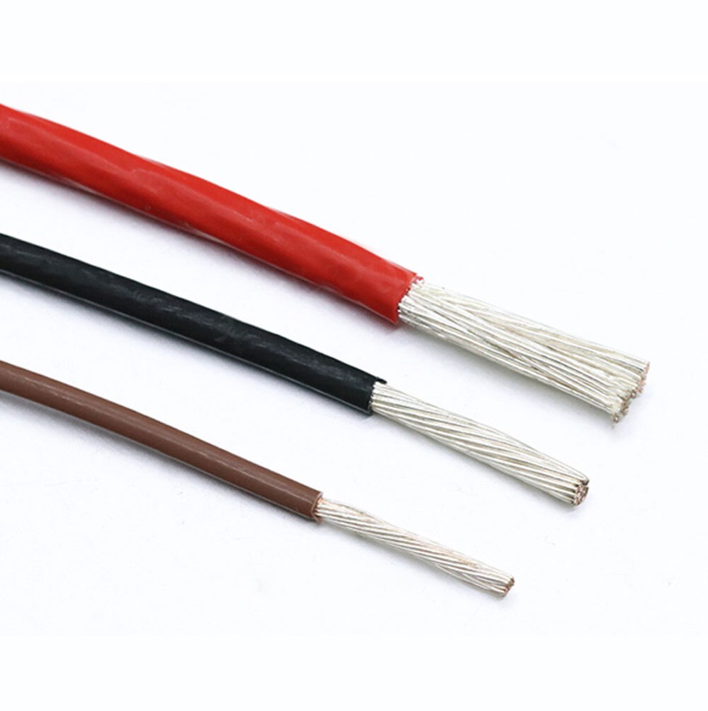PTFE Insulated Silver Plated Copper Stranded 30AWG~10mm² Audio Cable Wire
